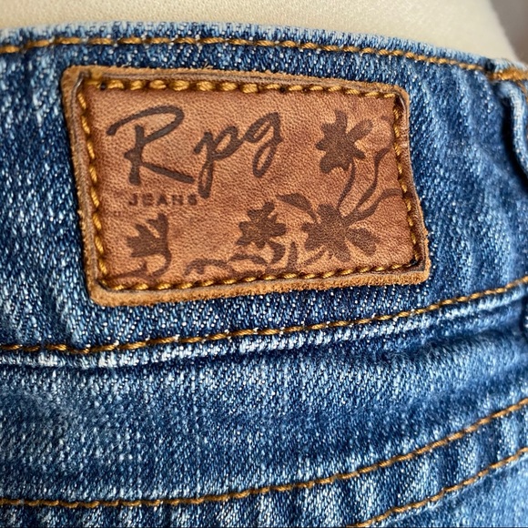 Rampage Denim Blue Jean Skirt - Picture 8 of 13